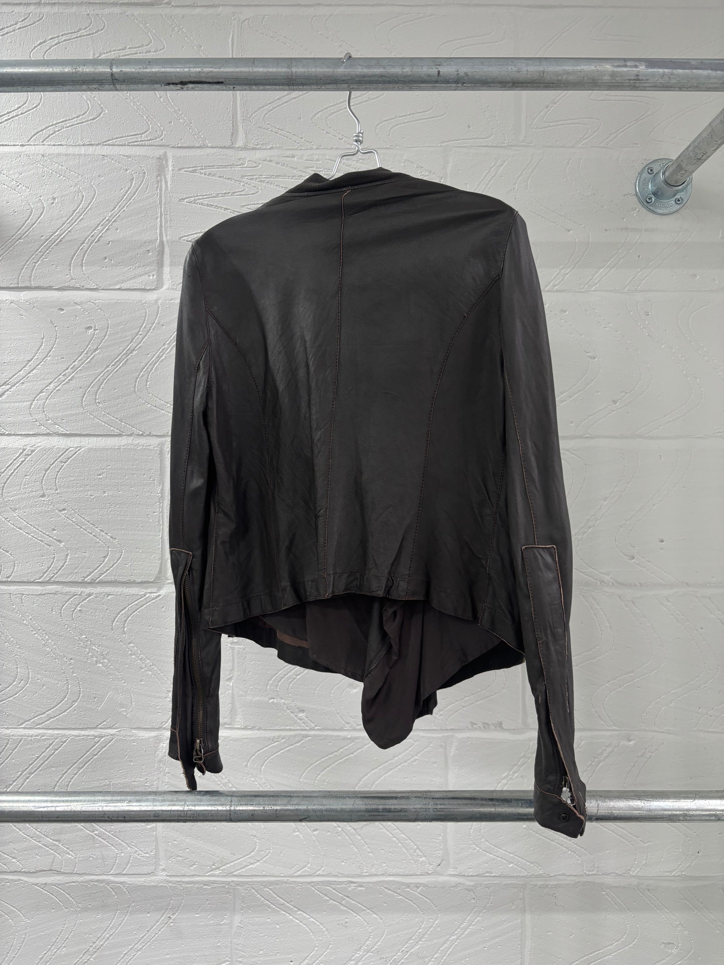 SHEEPSKIN LEATHER JACKET