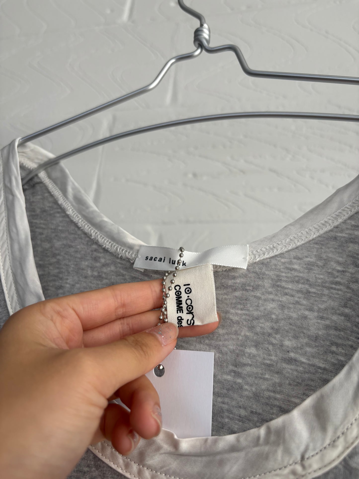 SACAI LUCK CDG SS2011 COTTON DRESS