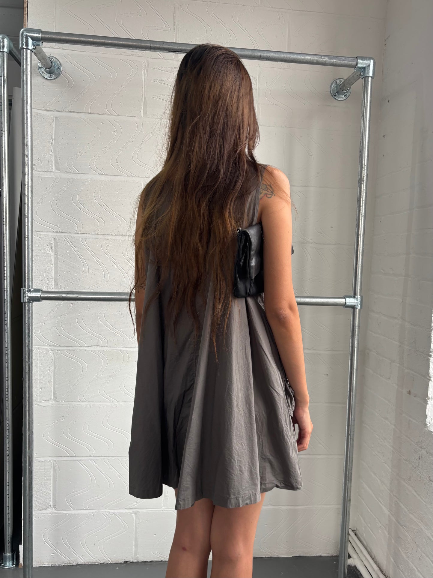 ZUCCA KHAKI POCKET DRESS
