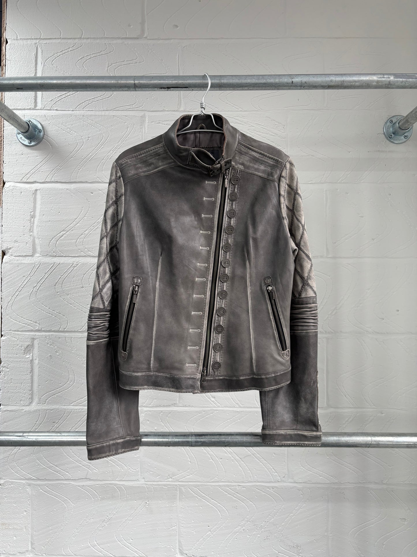 KAREN RITZI LEATHER JACKET