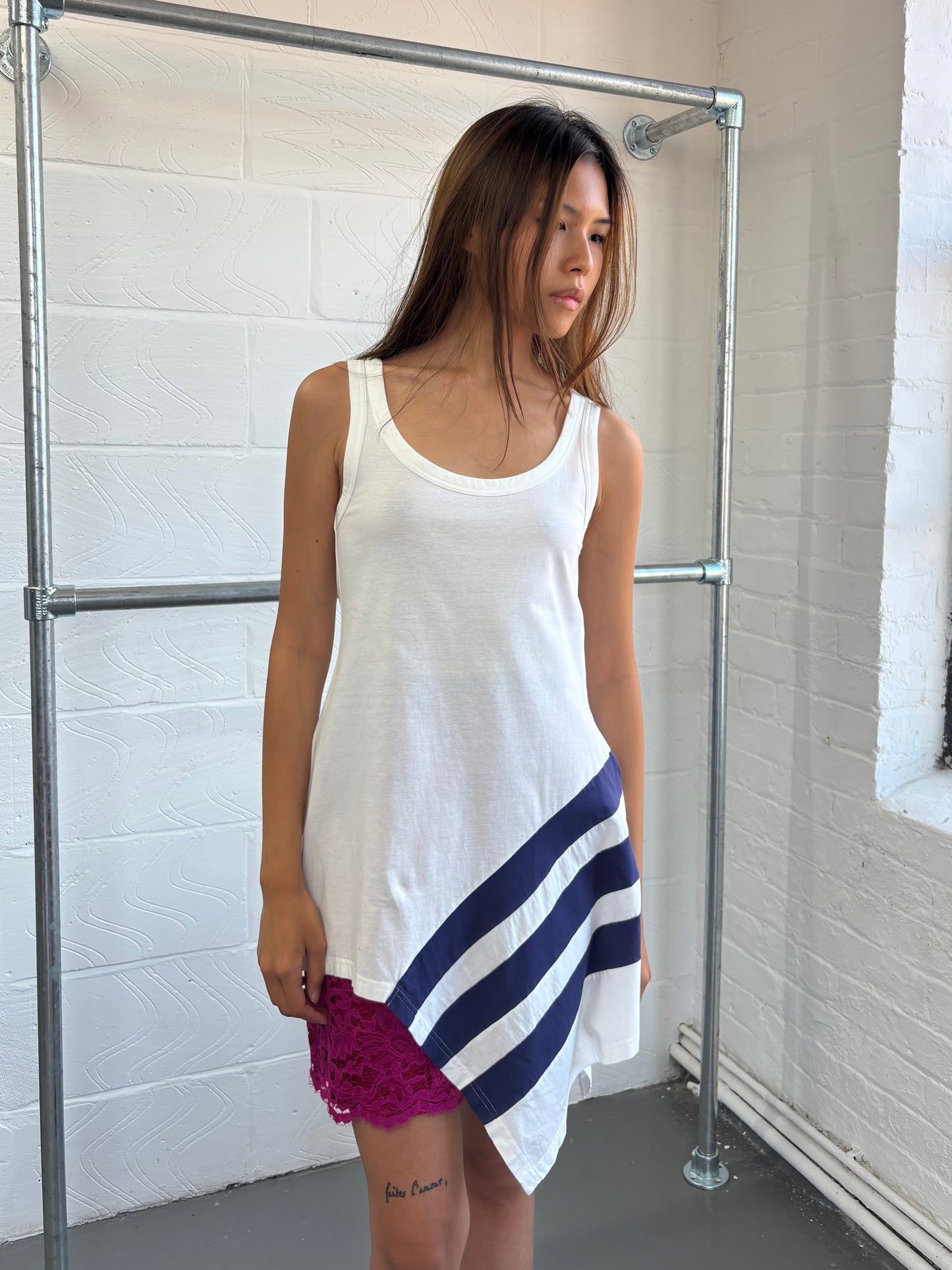 Y3 CIRCA 2015 ASYMMETRIC TUNIC