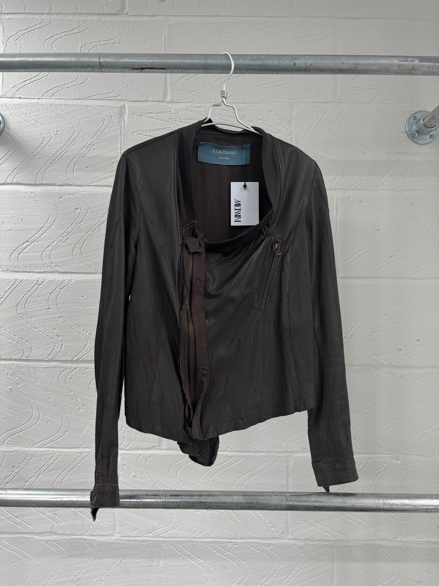 SHEEPSKIN LEATHER JACKET