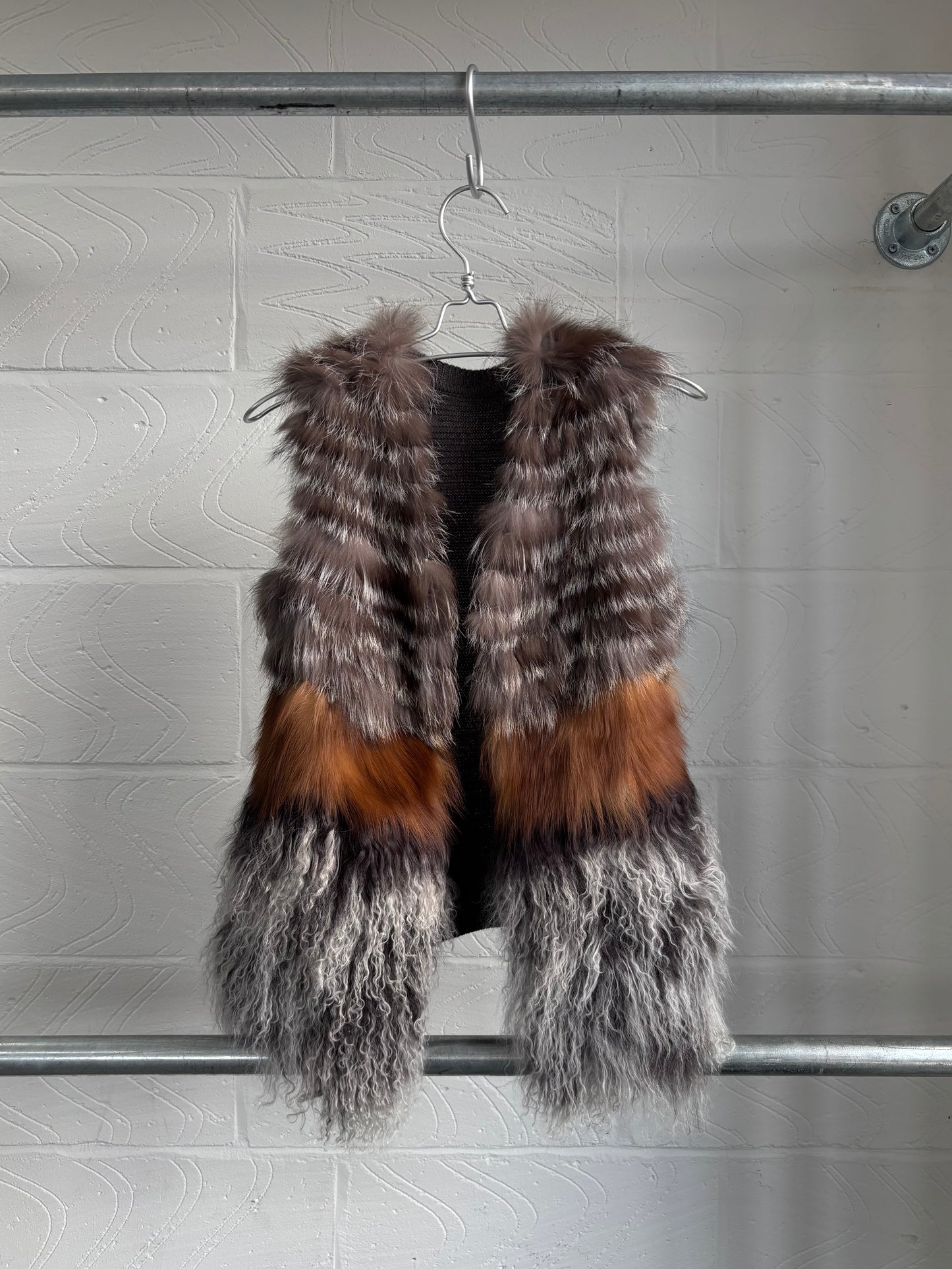 JAPANESE DESIGNER FOX FUR GILET