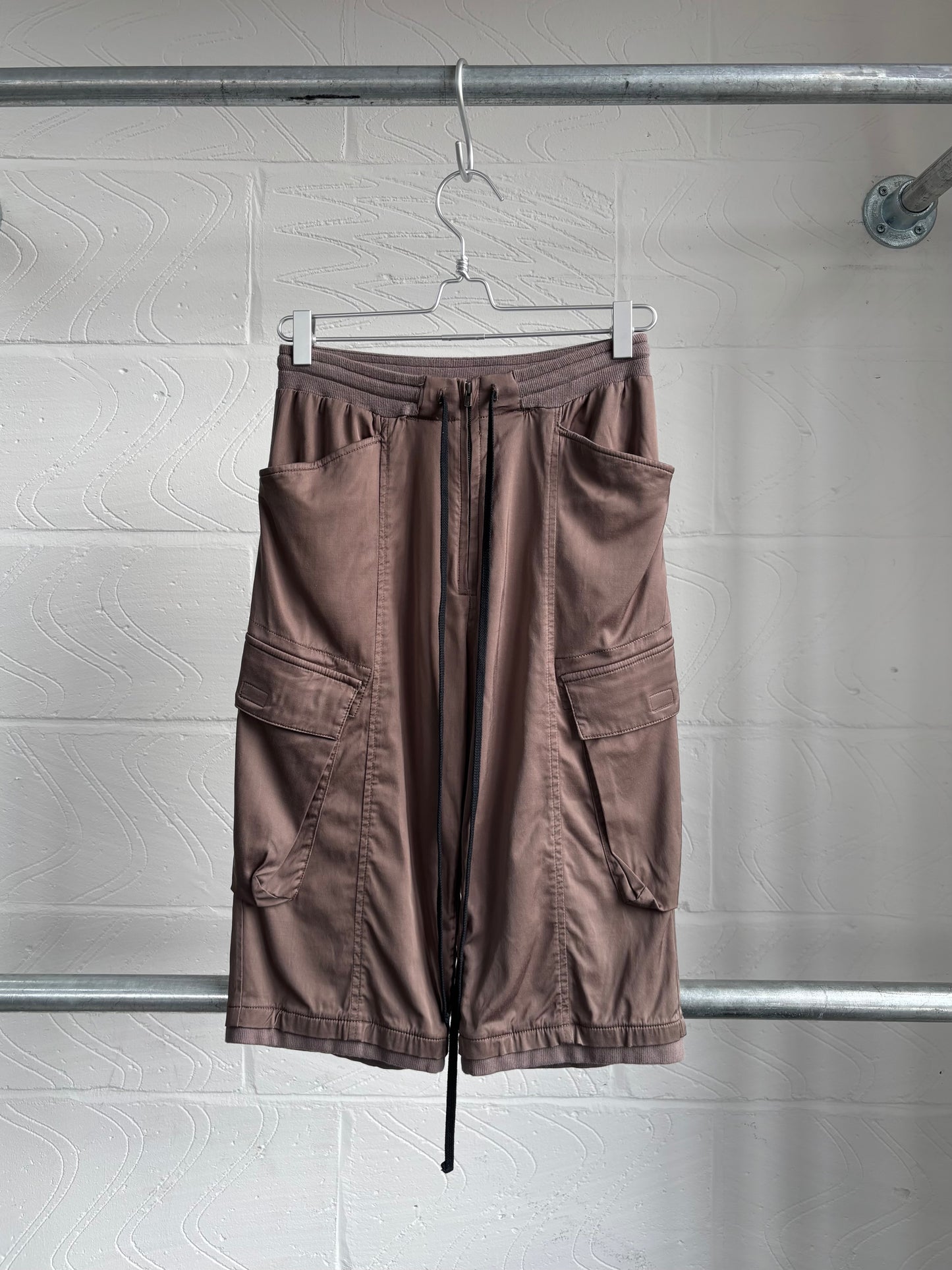 JAPANESE DESIGNER LONG UTILITY SHORTS