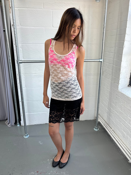 SACAI LUCK 2014 LACE SKORT