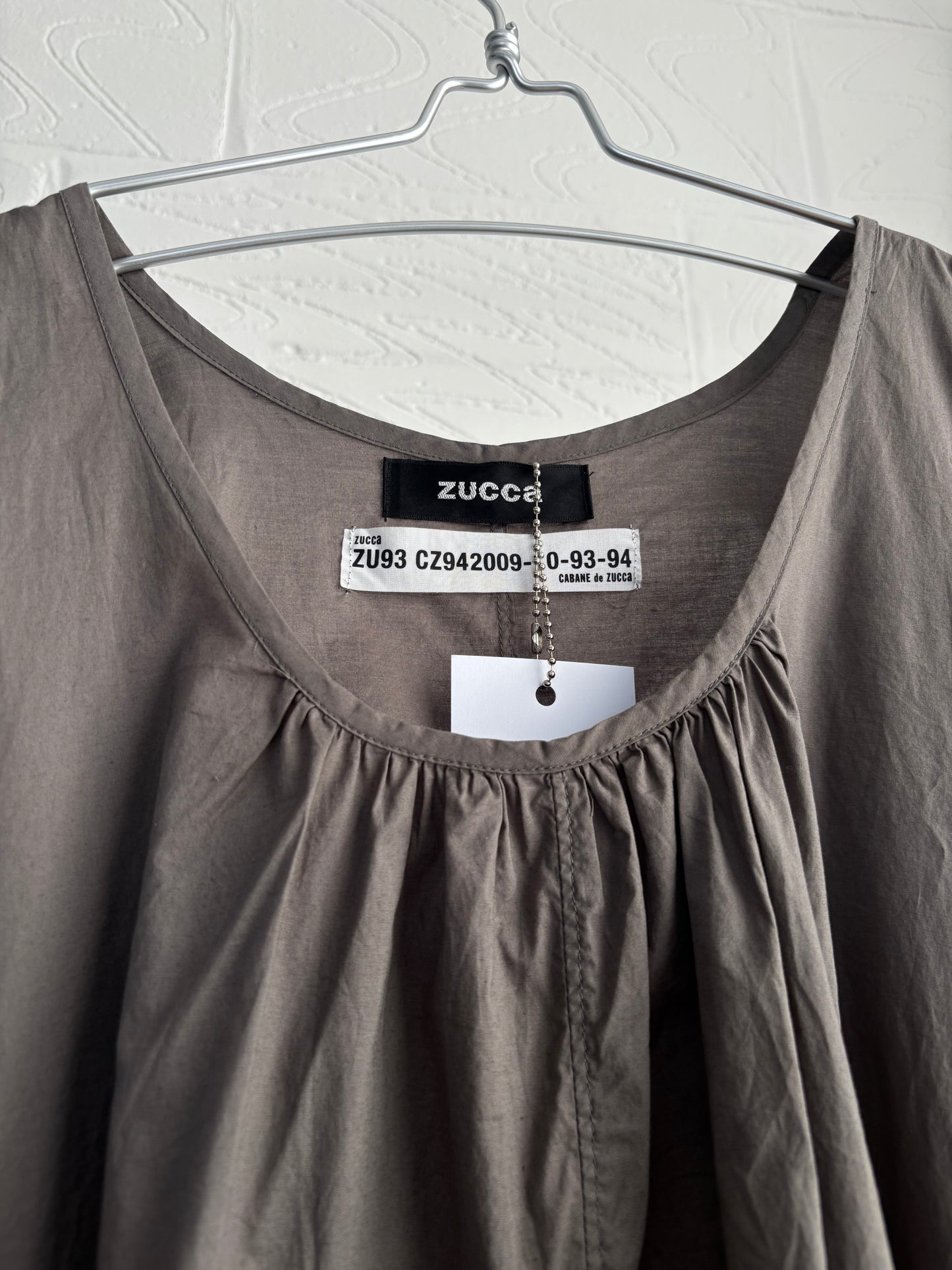 ZUCCA KHAKI POCKET DRESS