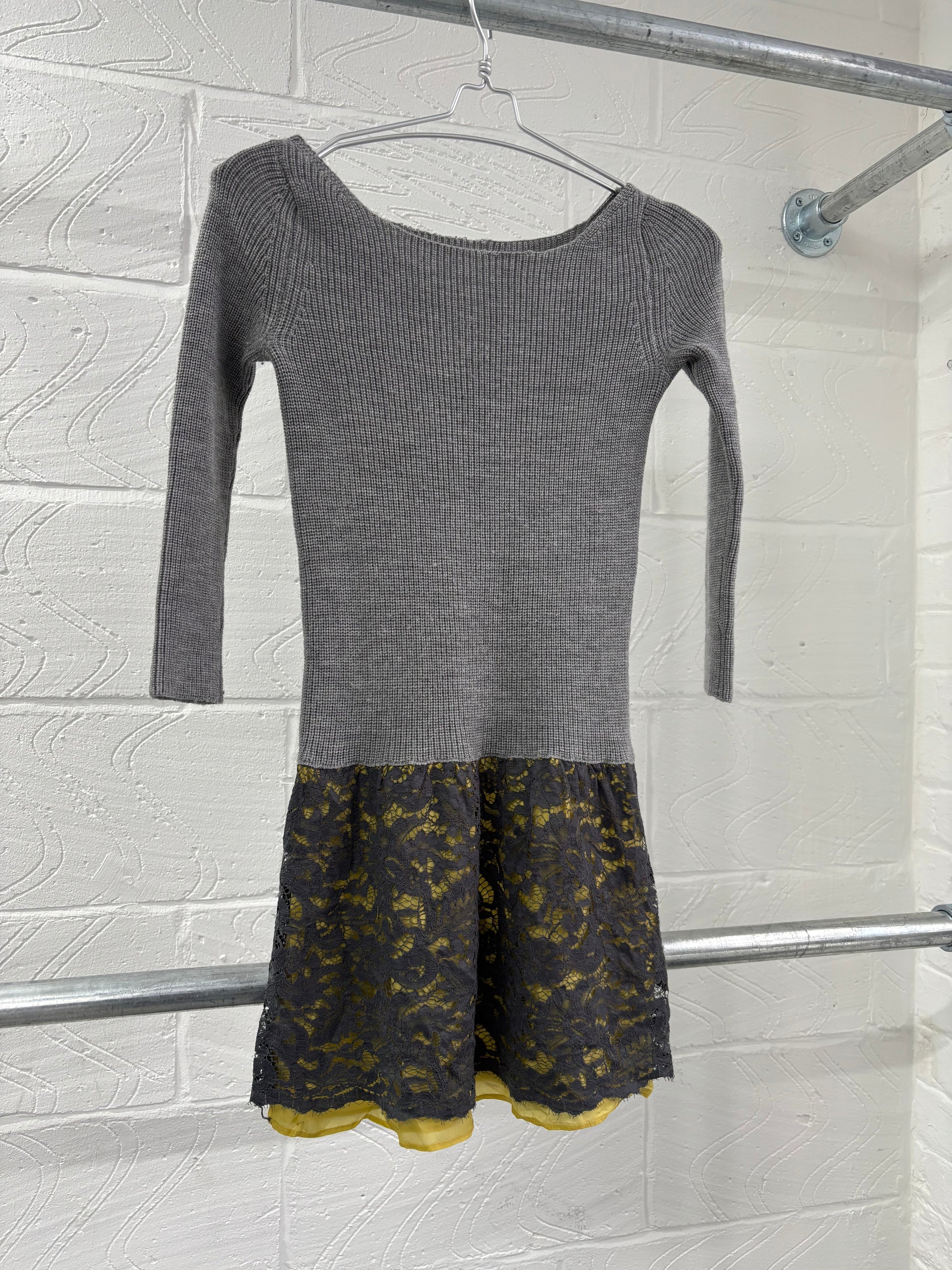sacai lace dress Embroidery Lace Dress Club21.com