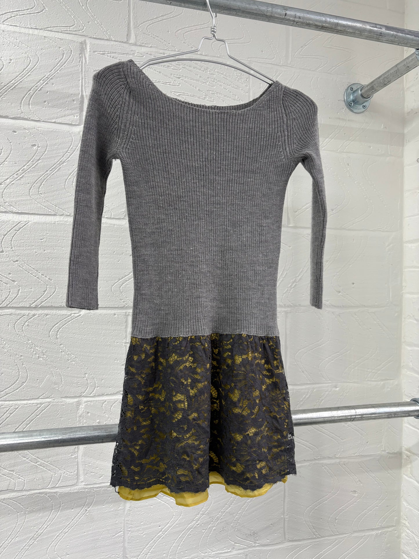 SACAI LUCK AW12 LACE KNIT DRESS