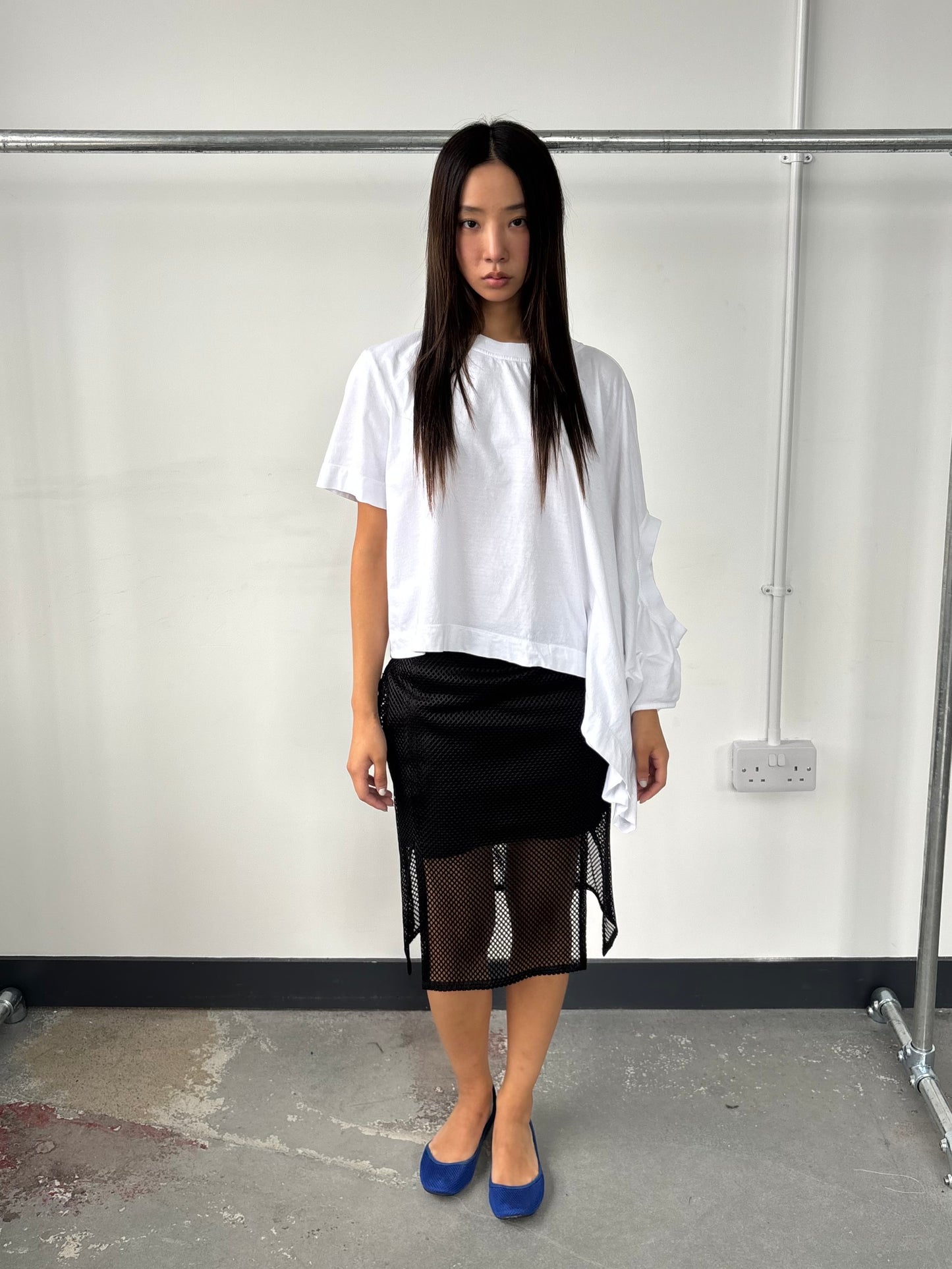 MACIEK SIERADZKY PERFORATED SKIRT