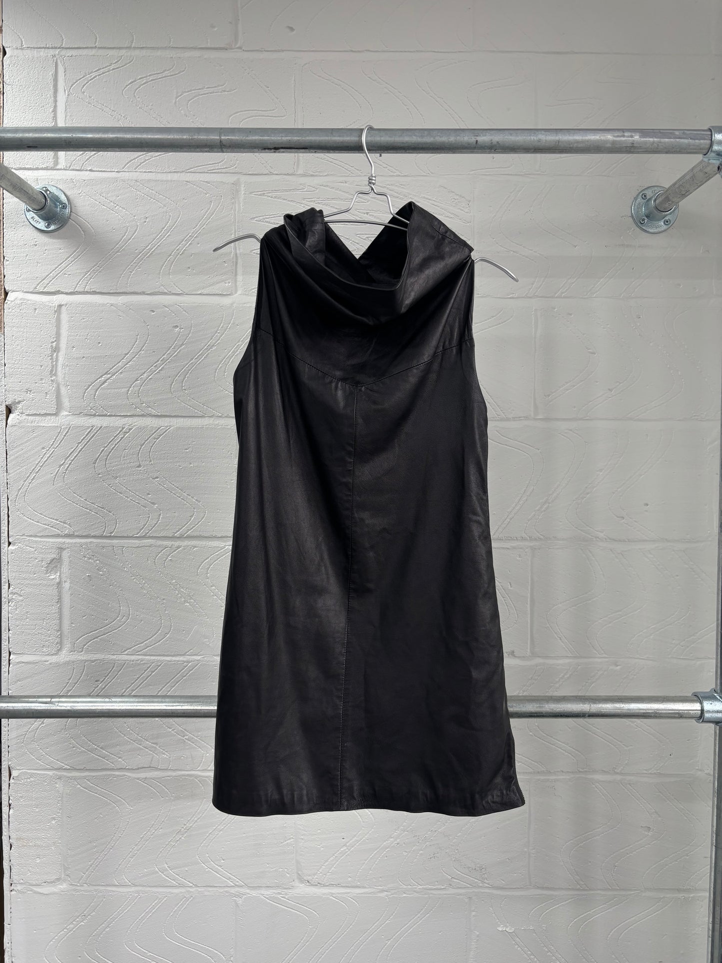 SARAH PACINI LEATHER DRESS