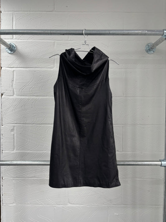 SARAH PACINI LEATHER DRESS