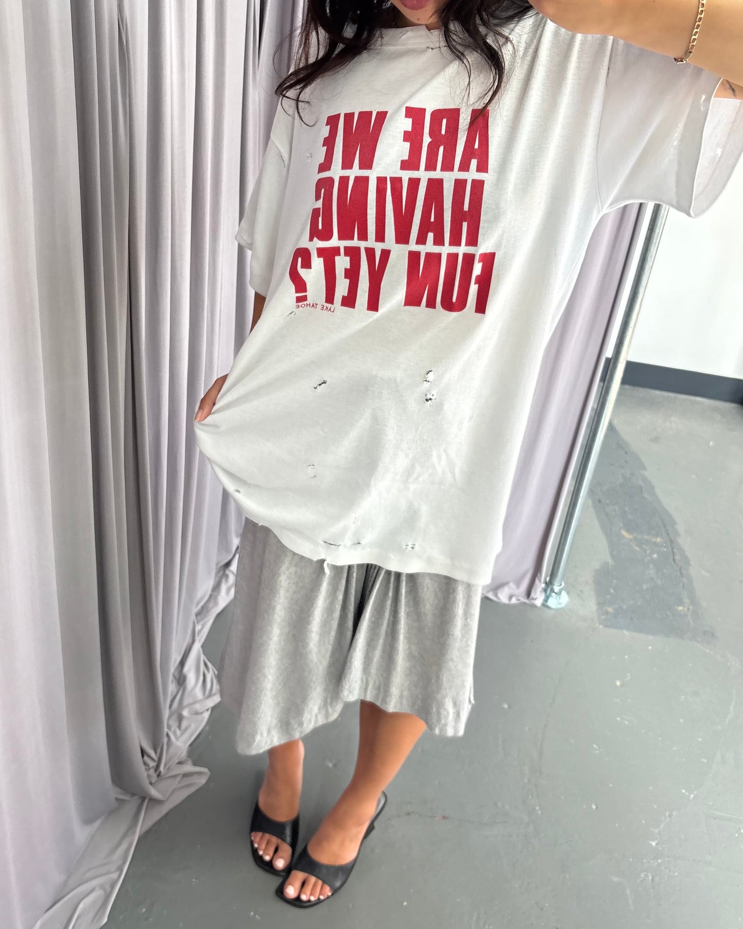 MW X 403: 90S HAVING FUN YET? T-SHIRT