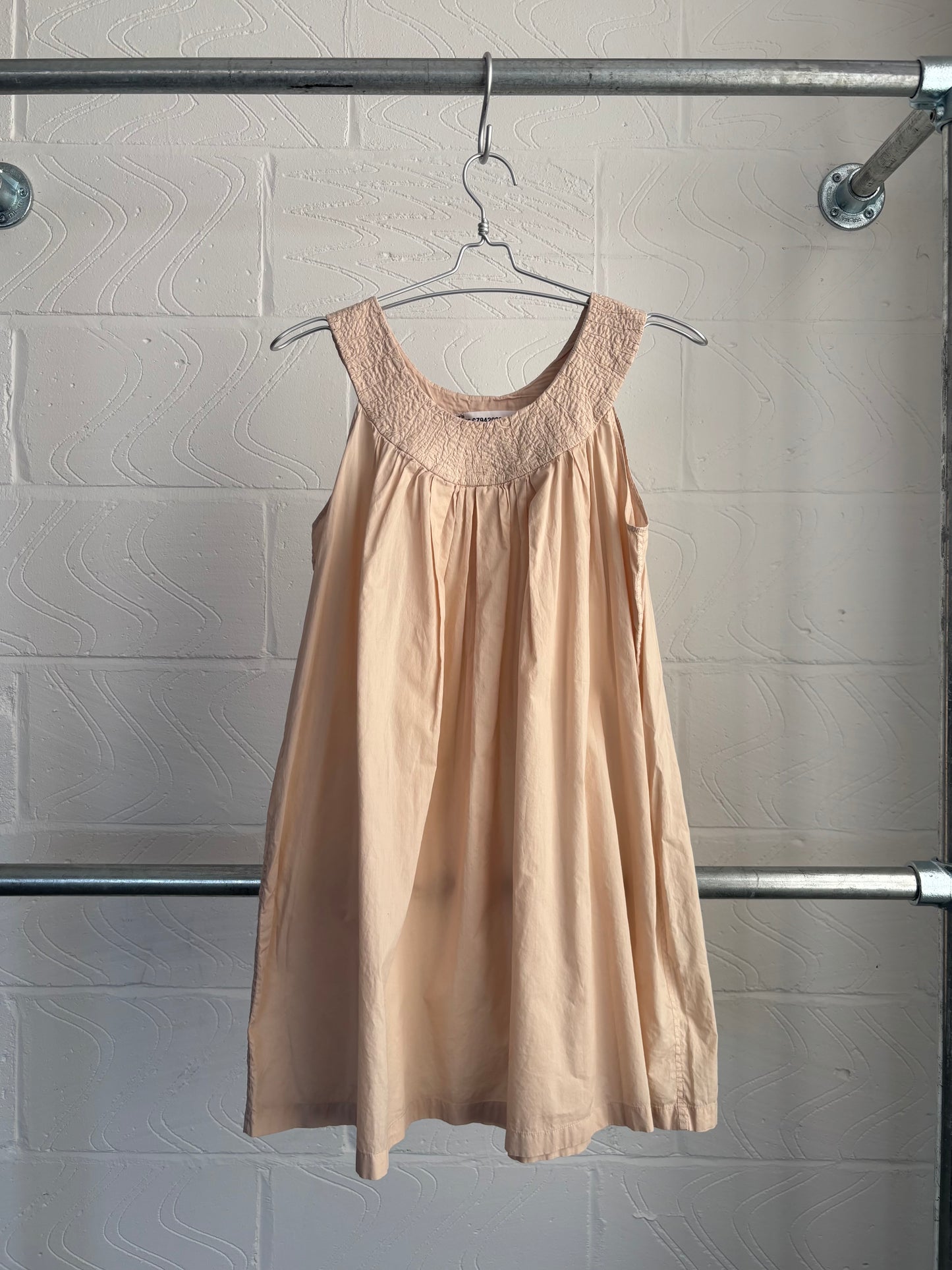 ZUCCA NUDE BABY DOLL DRESS