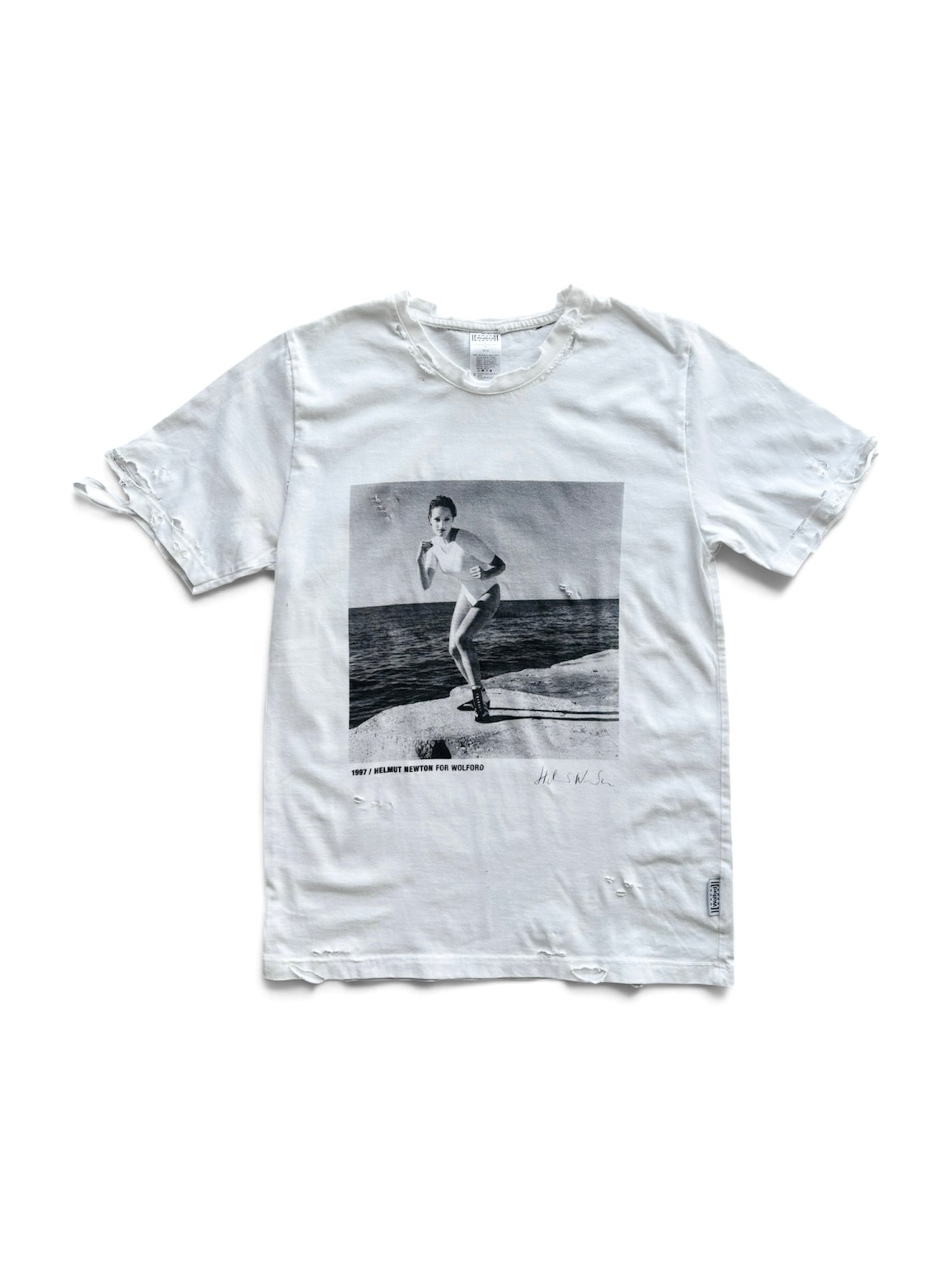 MW X 403: HELMUT NEWTON WOLFORD ANNIVERSARY T-SHIRT