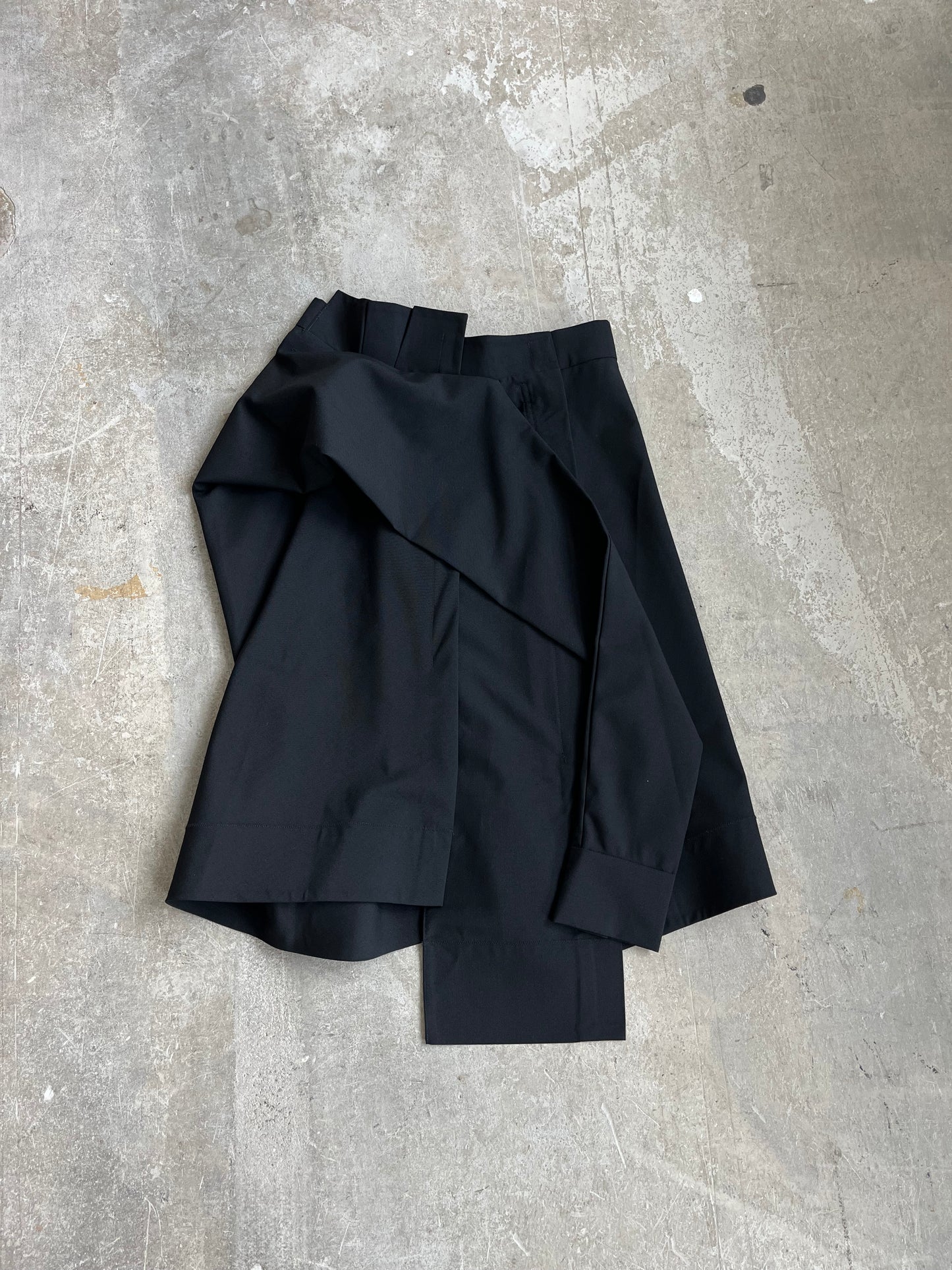 DECONSTRUCTED MIDI SKIRT