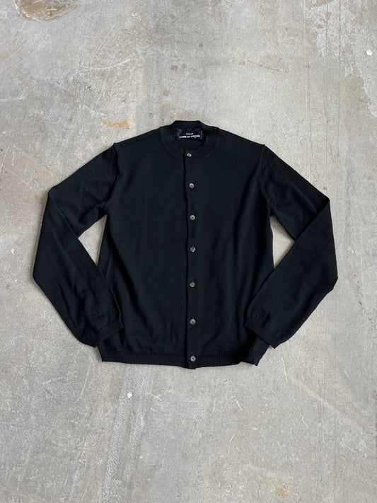 CDG PRE 1999 BLACK KNIT CARDIGAN