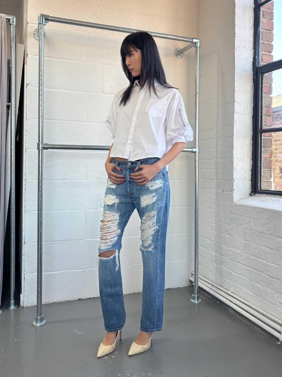PUFF SLEEVE SHIRT