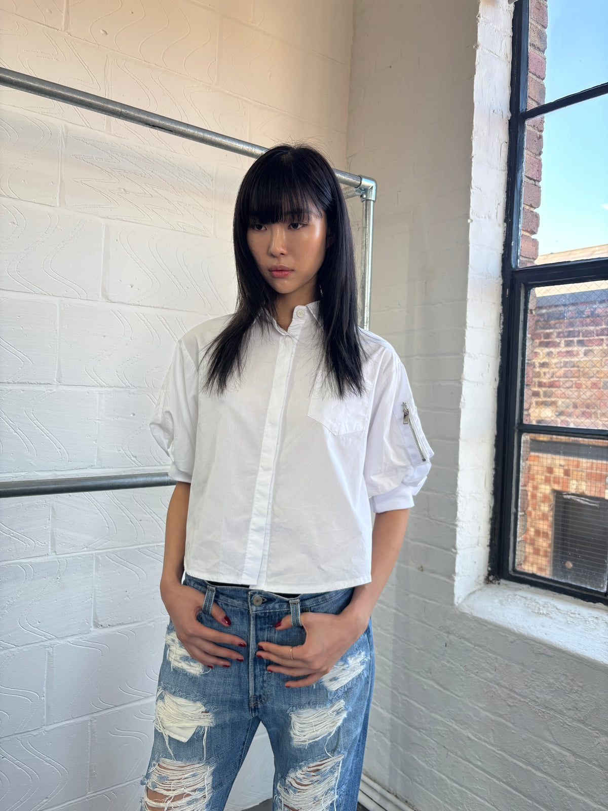 PUFF SLEEVE SHIRT