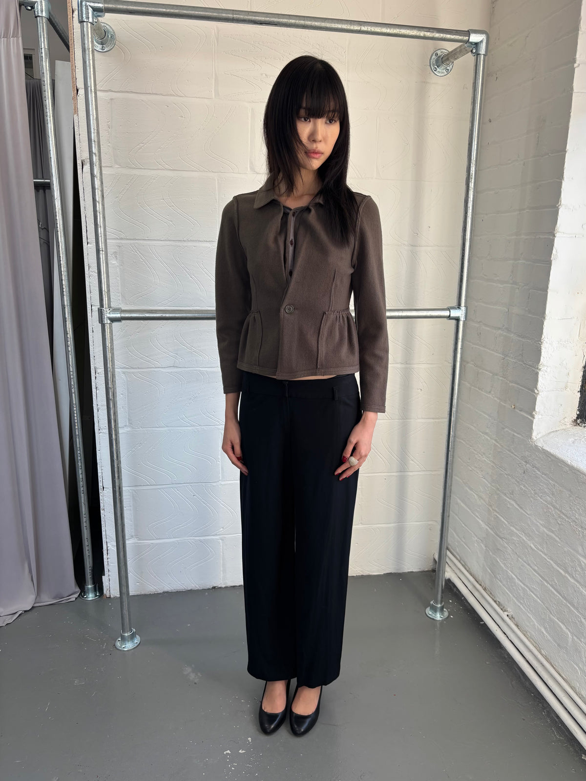 ZUCCA WOOL DECONSTRUCTED JACKET