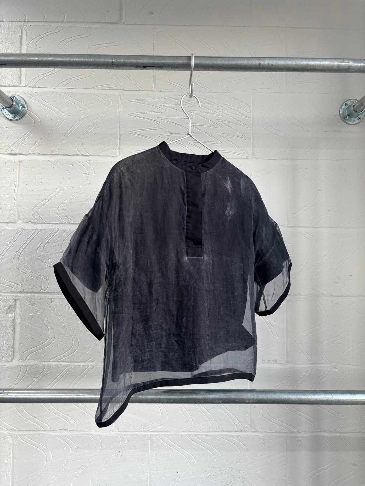 JAPANESE DESIGNER SILK TUNIC TOP