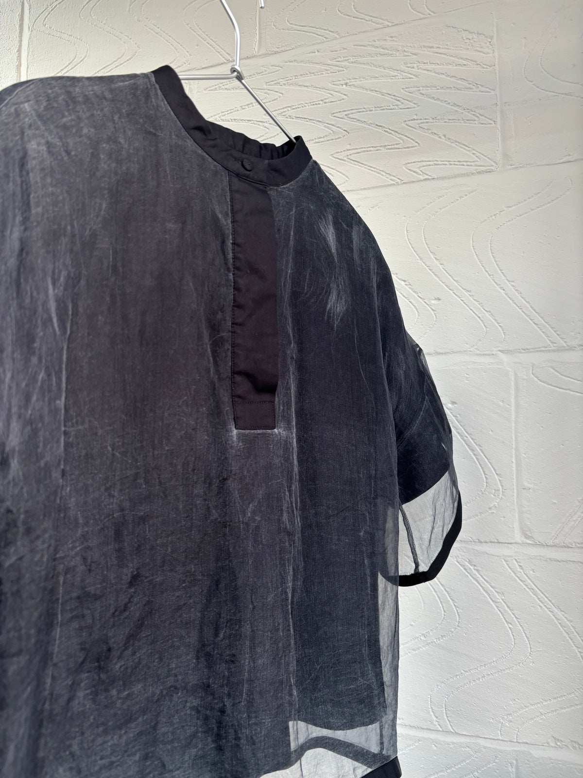 JAPANESE DESIGNER SILK TUNIC TOP