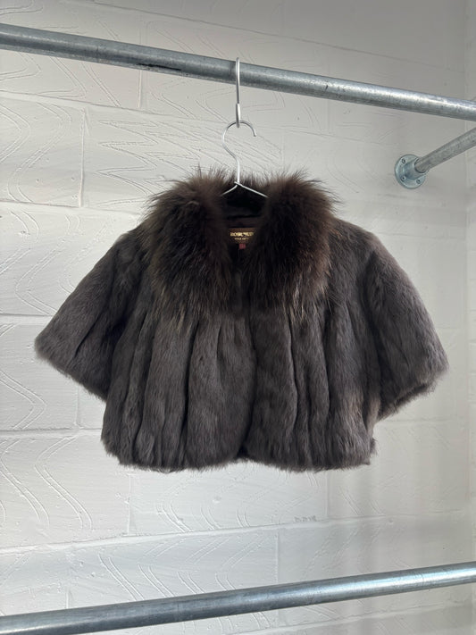 RABBIT FUR BOLERO