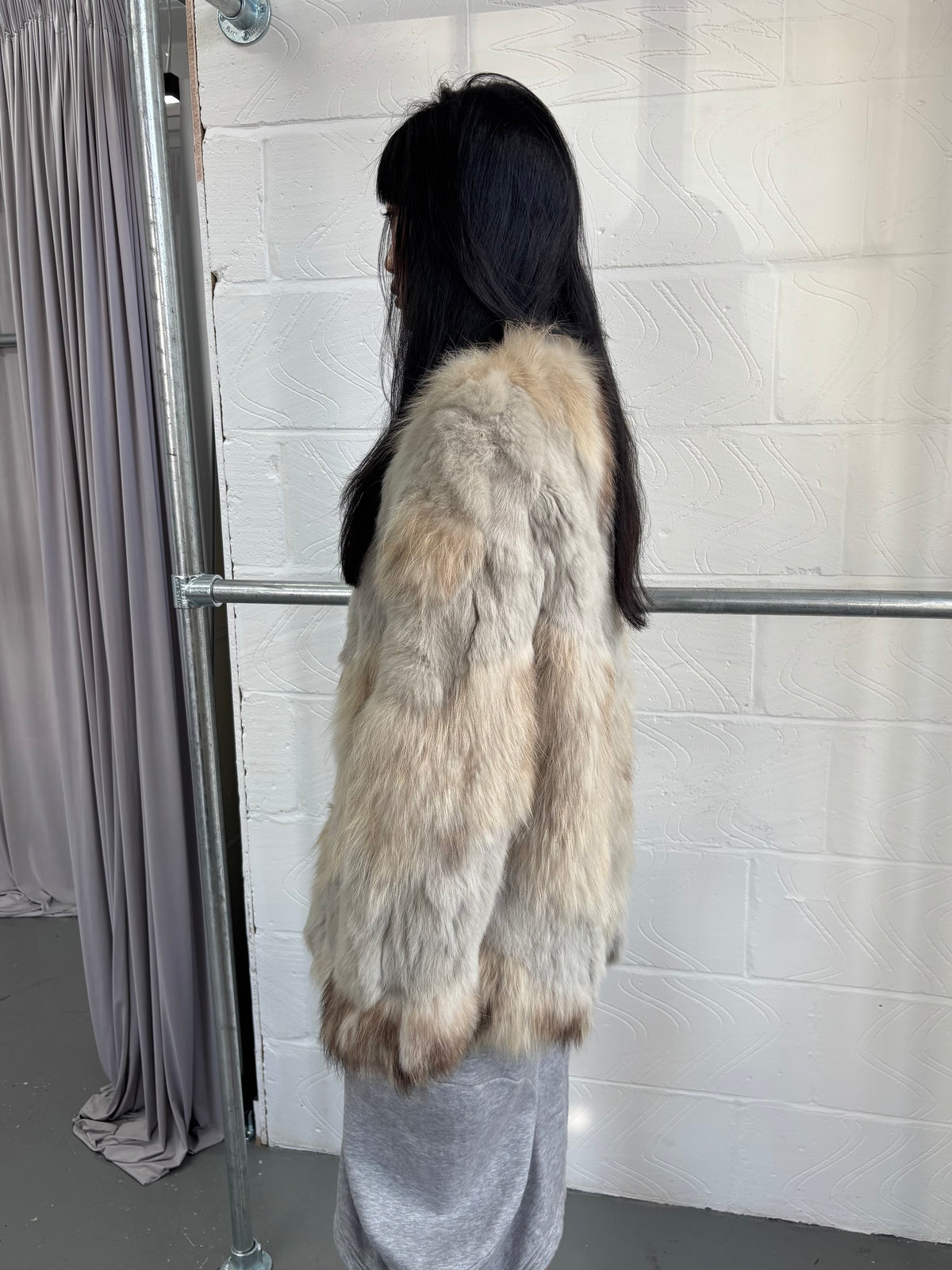 SHAGGY FUR JACKET
